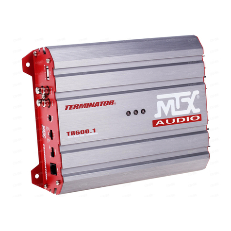 MTX Terminator TR600-1 User manual