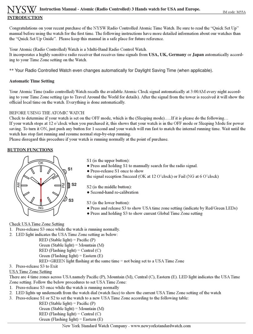 NYSW Atomic 3 instruction manual