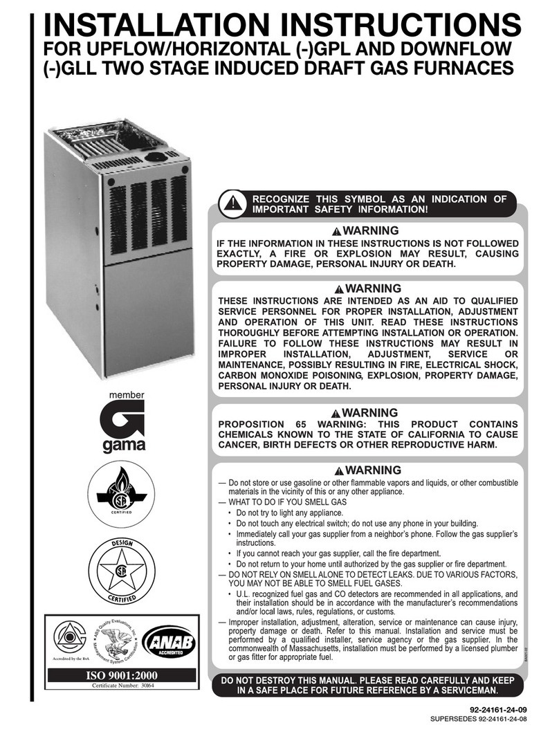 Ruud UGPL installation instructions