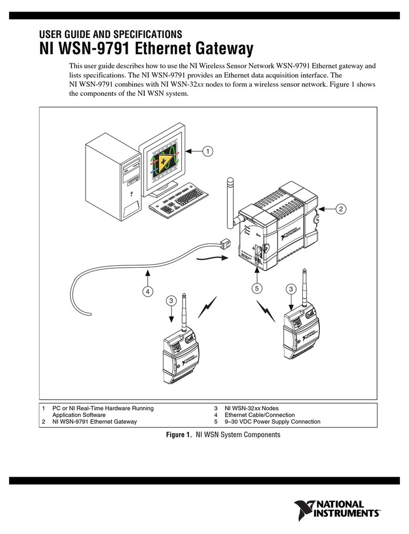 National Instruments WSN-9791 user guide