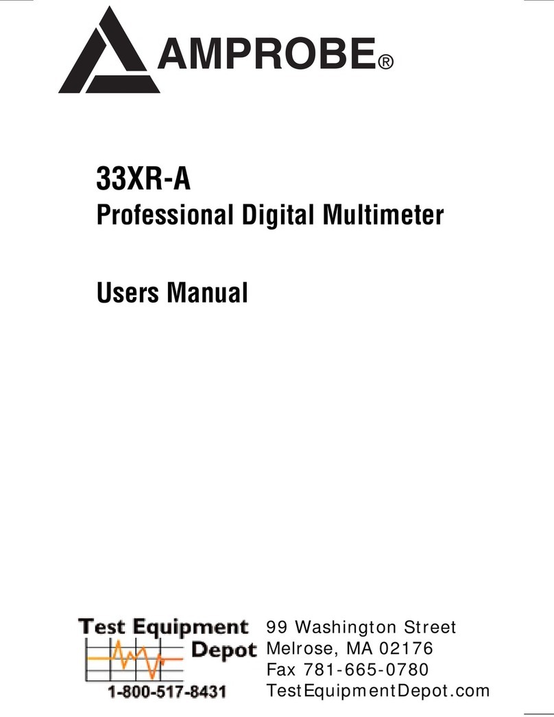 Amprobe 33XR-A user manual