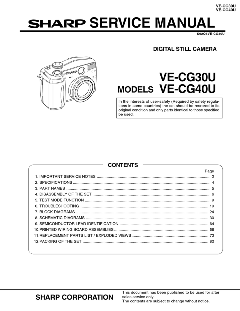 Sharp VE-CG30U User manual