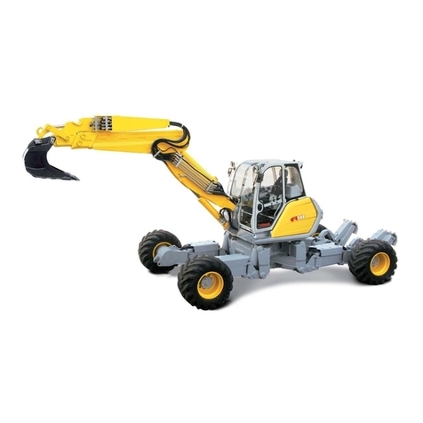 Menzi Muck A111 Operator's manual