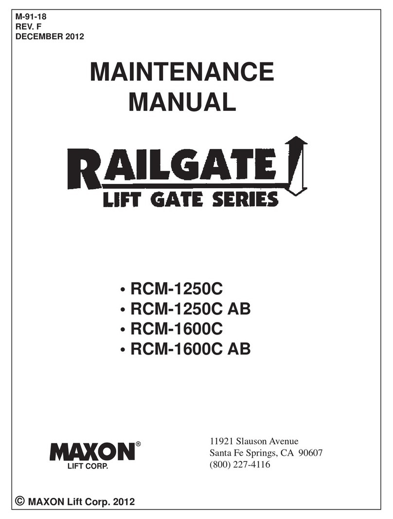Maxon RCM-1250C AB User manual Maxon RCM-1250C AB User manual