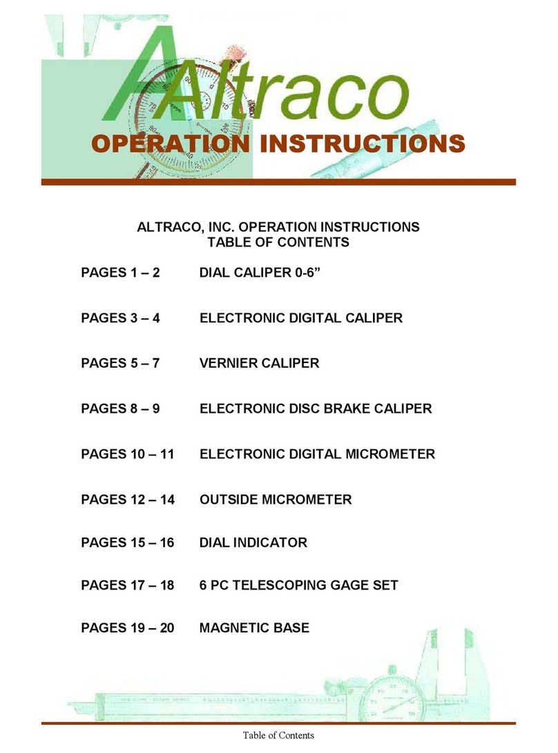 ALTRACO DIAL Operation instructions