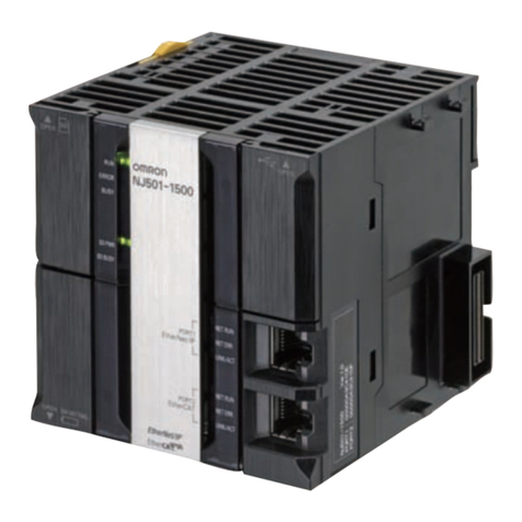 Omron NJ501-1 Series User manual