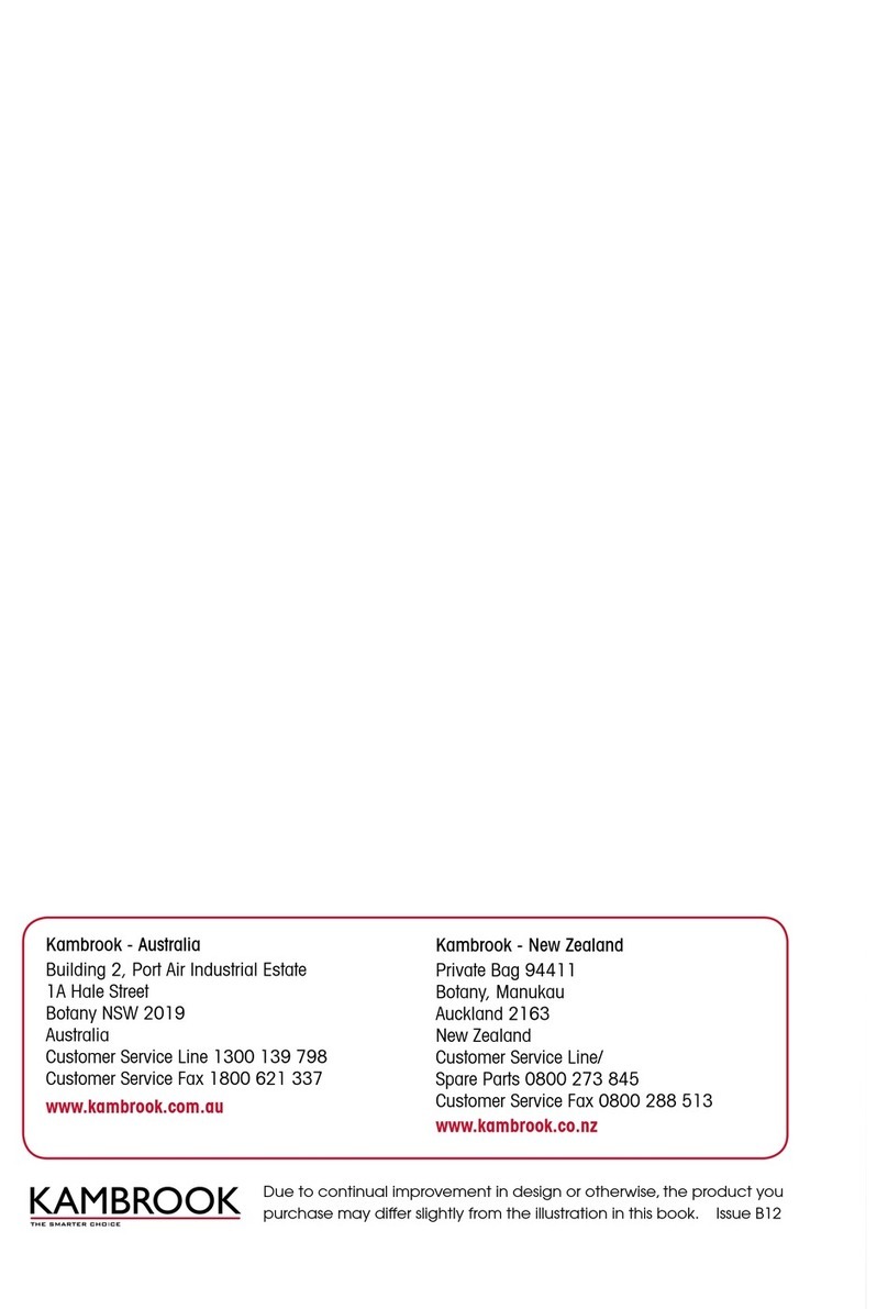 Kambrook Speed Chute KFP200 User manual