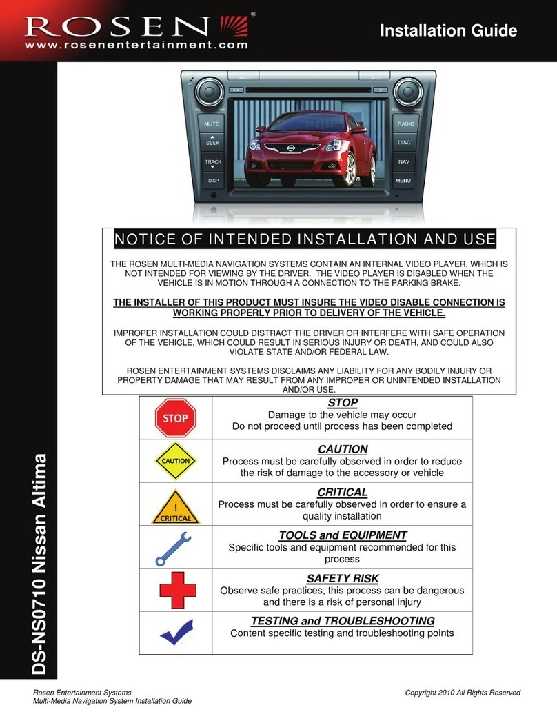 Rosen DS-NS0710 installation guide