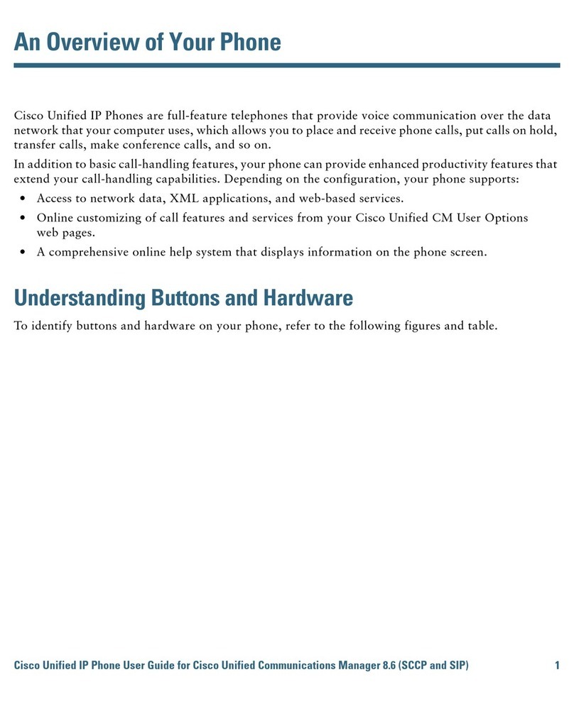 Cisco 7962G - Unified IP Phone VoIP User manual Cisco 7962G - Unified IP Phone VoIP User manual