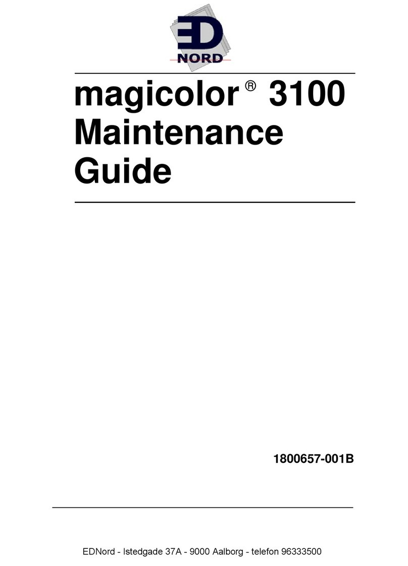 3D Nord magicolor 3100 Maintenance Guide 3D Nord magicolor 3100 Maintenance Guide