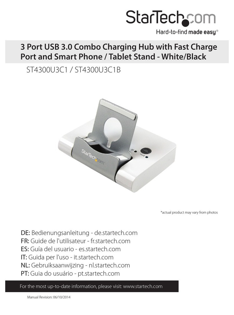 StarTech.com ST4300U3C1 User manual