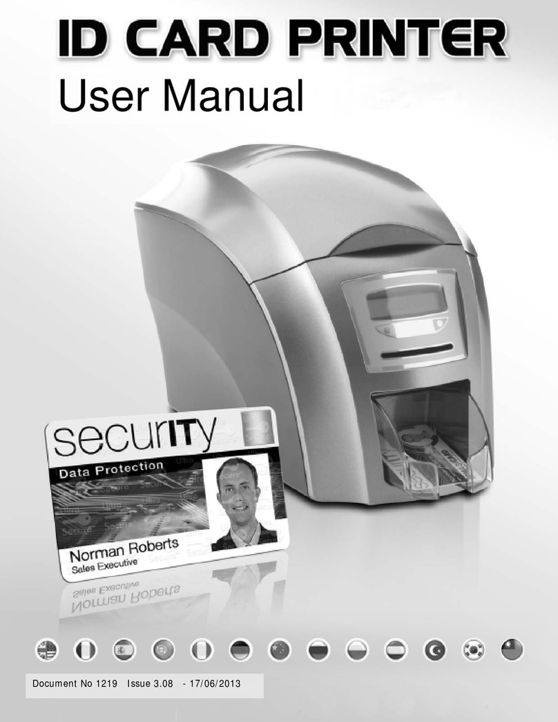 Ultra electronics ID Card Printer User manual