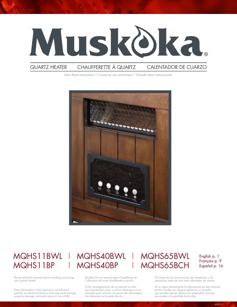 Muskoka MQHS11BWL instructions