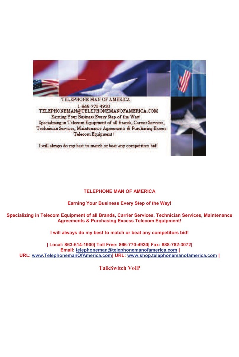 Talkswitch Telephone System Start guide