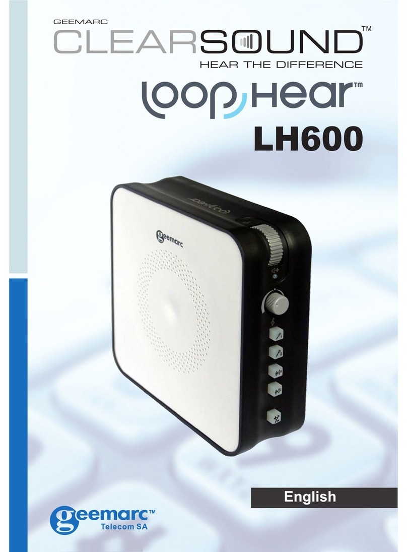 Geemarc Loop Hear LH600 User manual