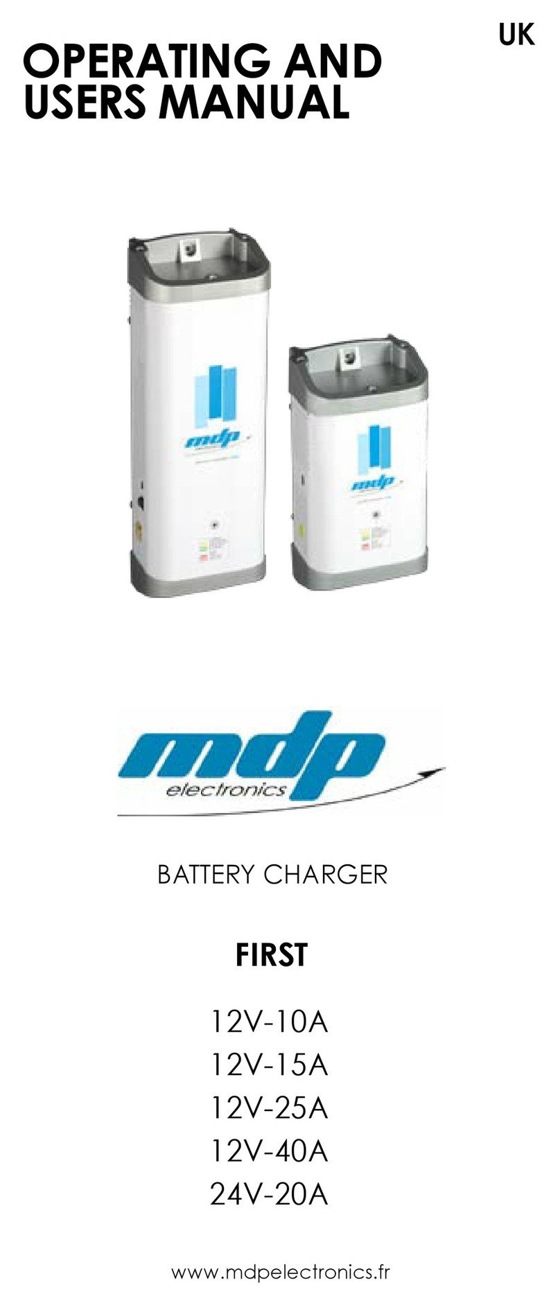 mdp 12V-10A Operating and users manual