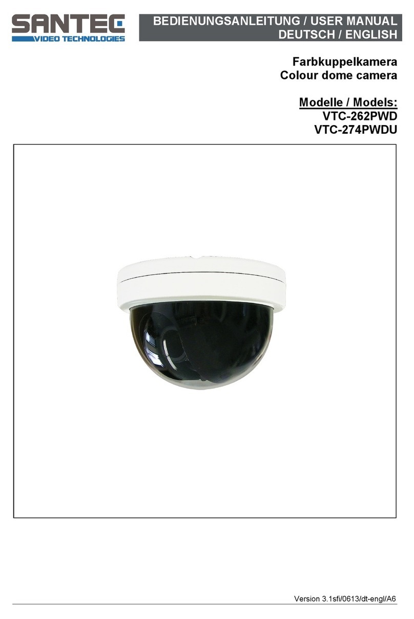 Santec VTC-262PWD user manual
