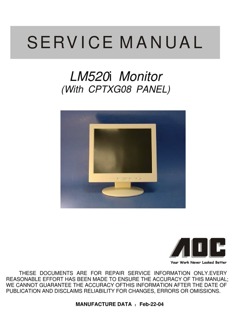 AOC LM520i User manual