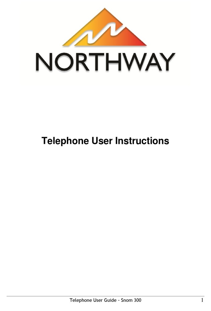 Northway Snom 300 User instructions