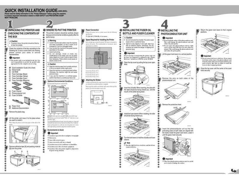 Ricoh SCRIPT2 User manual