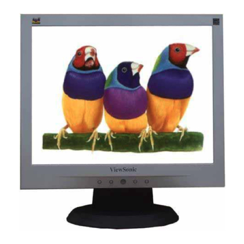ViewSonic VA703B - 17" LCD Monitor Service manual