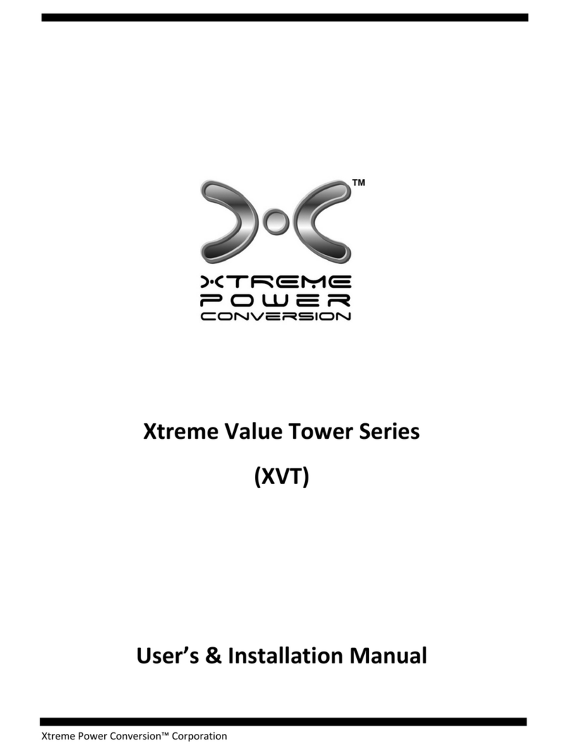 Xtreme Power Conversion XVT?600 Guide