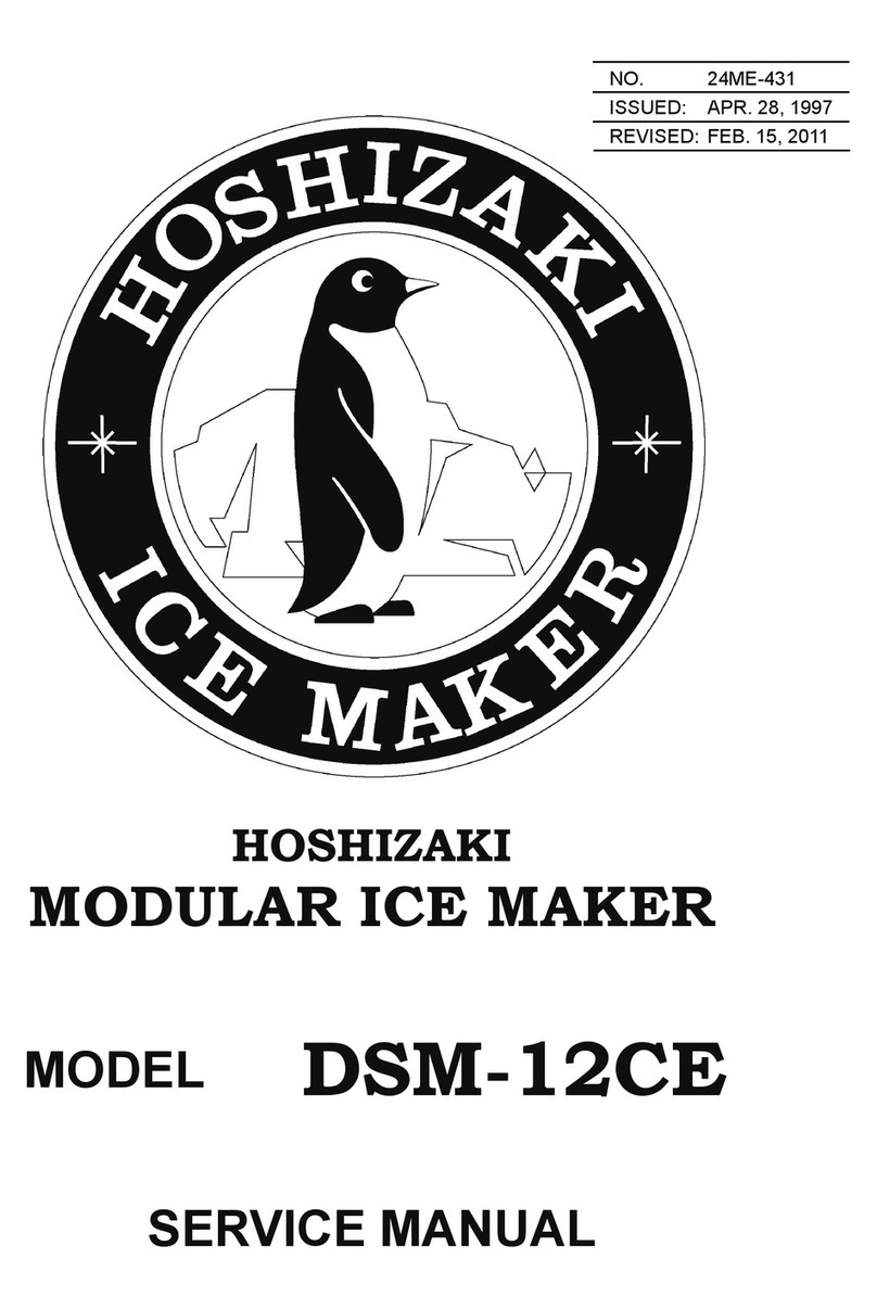 Hoshizaki DSM-12CE User manual