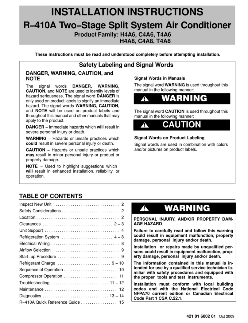 KeepRite R?410A User manual