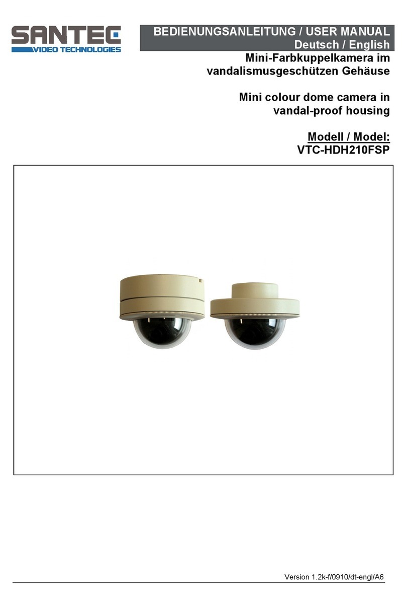 Santec VTC-HDH210FSP User manual
