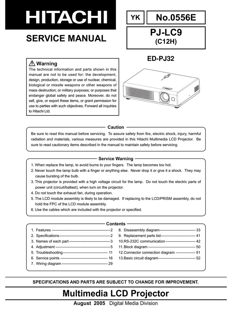 Hitachi EDPJ32 User manual