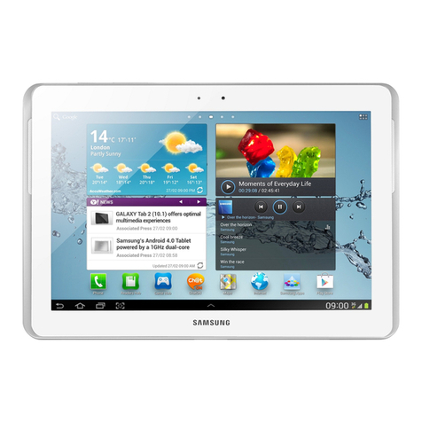 Samsung Galaxy Tab GT-P5100 User manual