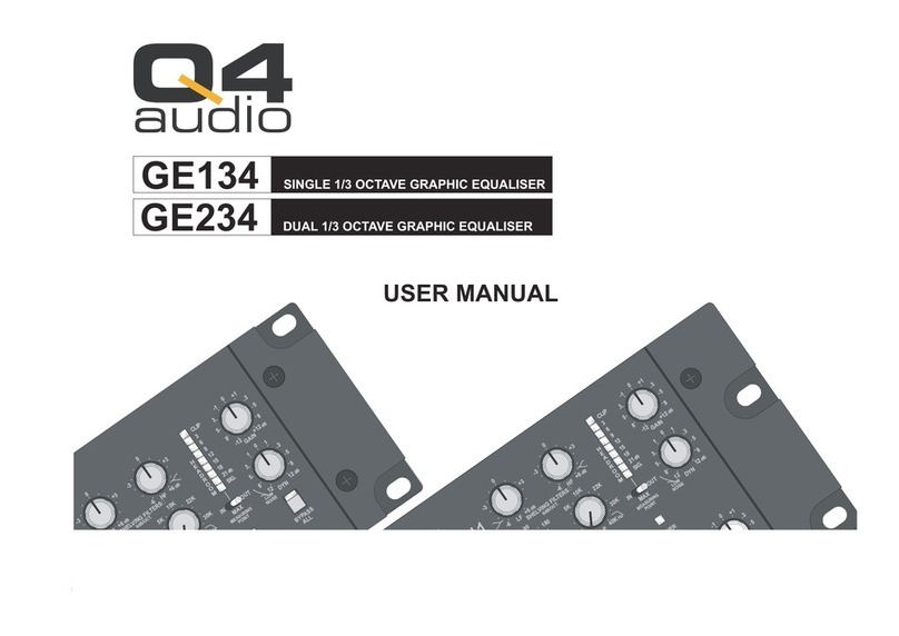 Q4 audio GE134 user manual
