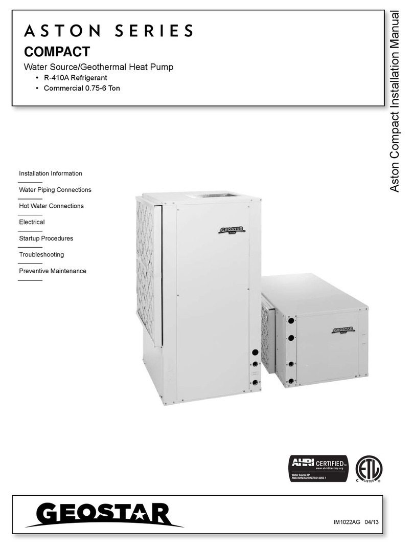 Geostar Aston Compact Series installation manual Geostar Aston Compact Series installation manual