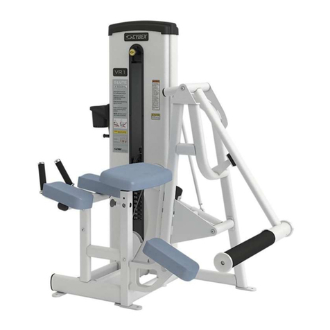 CYBEX VR1 Glute Instruction Manual