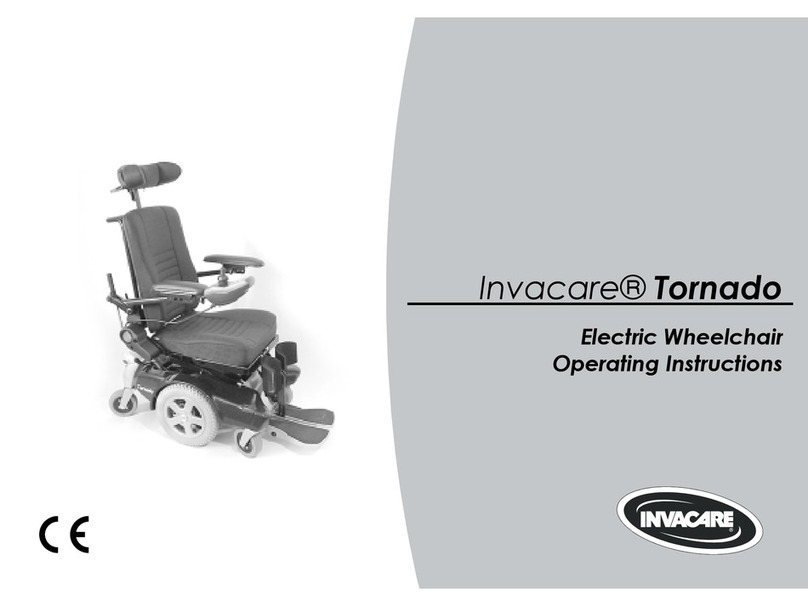 Invacare Tornado User manual