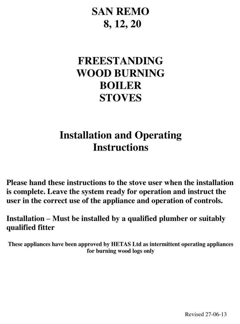 HETAS 8 Installation and operating instructions HETAS 8 Installation and operating instructions