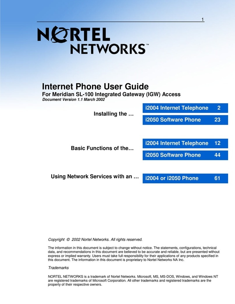 Nortel i2050 user guide