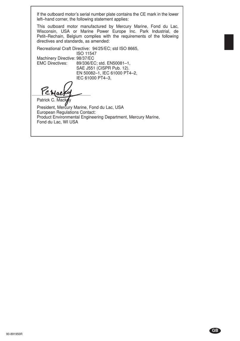 Marine Mercury manual