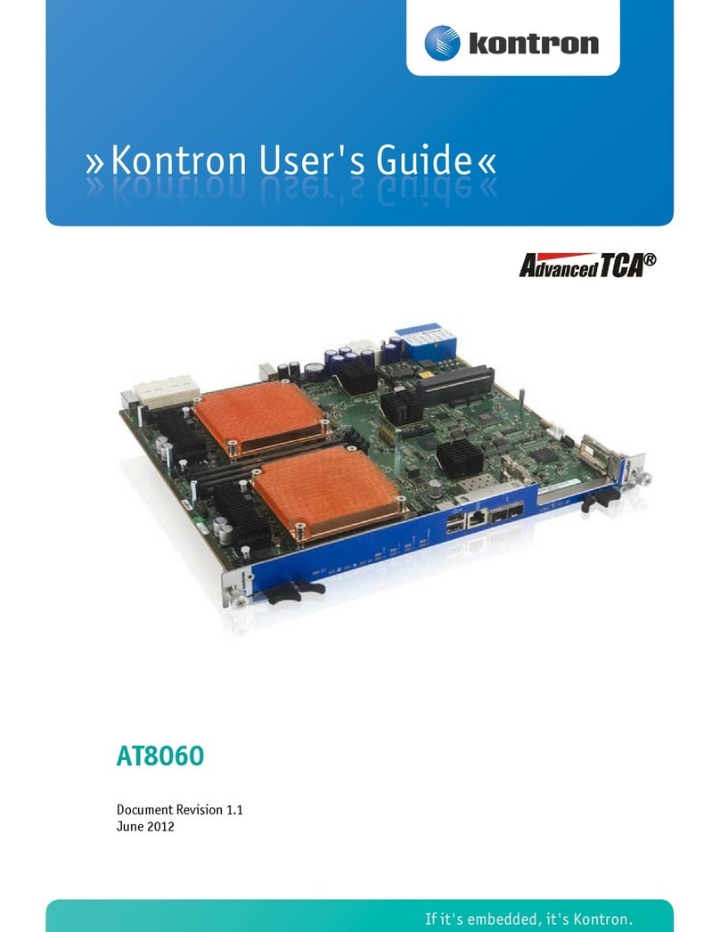 Kontron AT8060 user guide Kontron AT8060 user guide