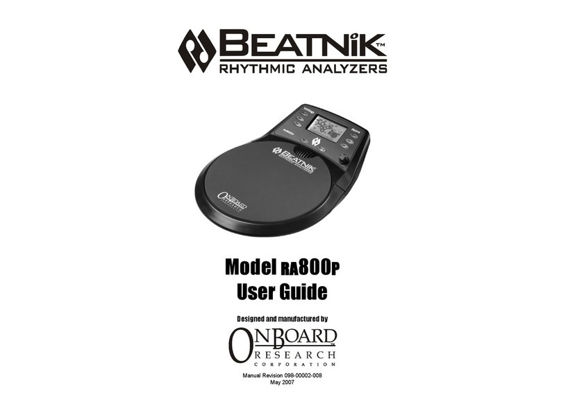 Onboard Research Model RA800P user guide