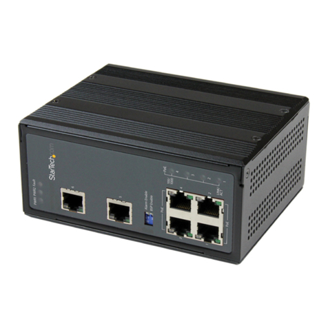 StarTech.com IES61002POE User manual StarTech.com IES61002POE User manual