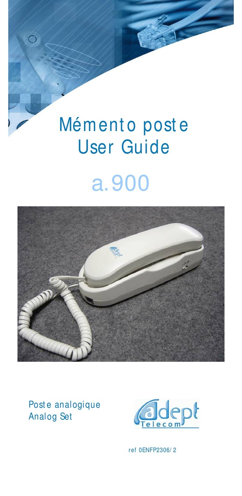 ADEPT Telecom a.900 user guide