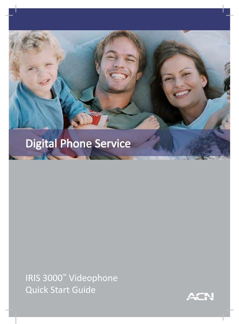 ACN IRIS 3000 User manual