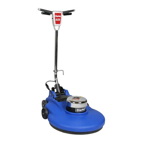 Clarke Ultra Speed Burnisher User manual