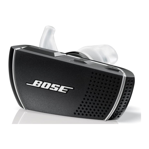 Bose BLUETOOTH HEADSET 2 SERIES User manual