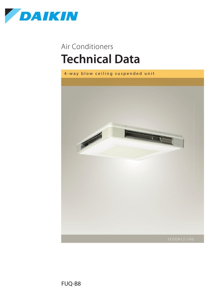 Daikin FUQ-B8 Instruction manual Daikin FUQ-B8 Instruction manual