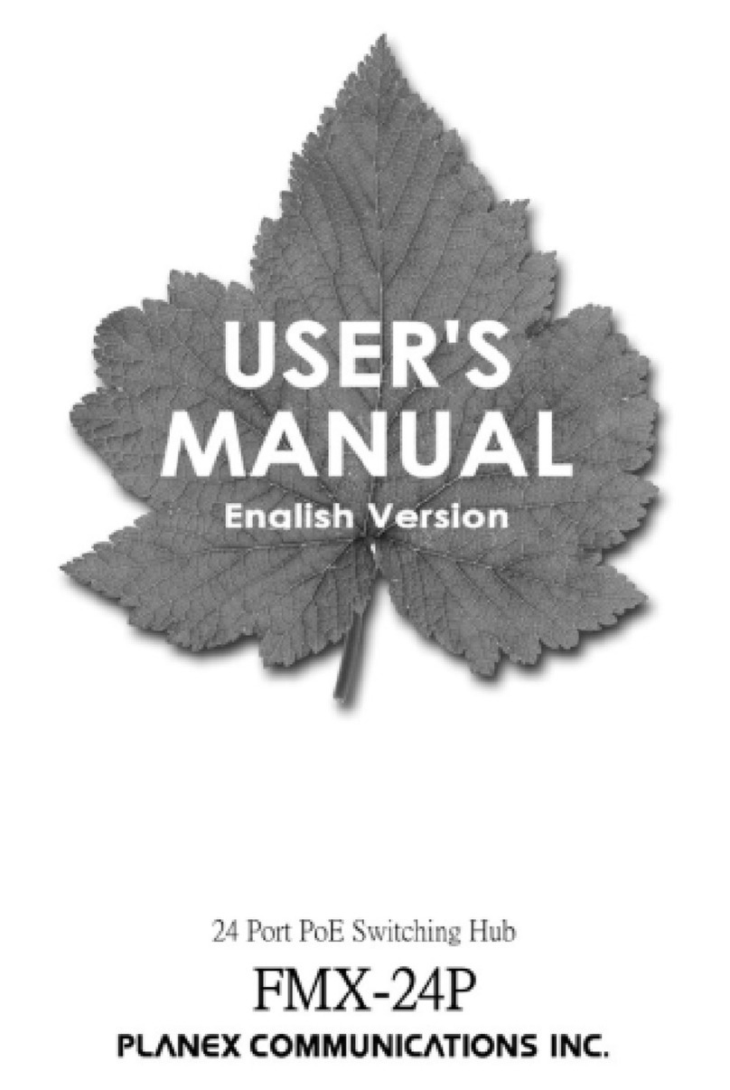 Planex FMX-24P User manual
