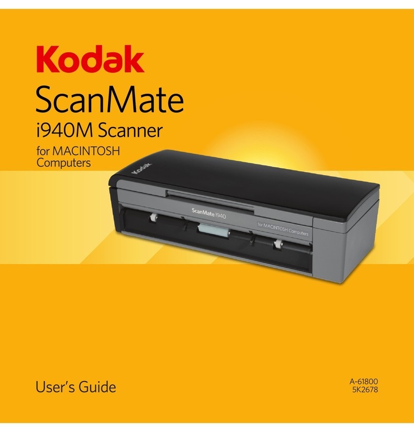 Kodak ScanMate i940M User manual