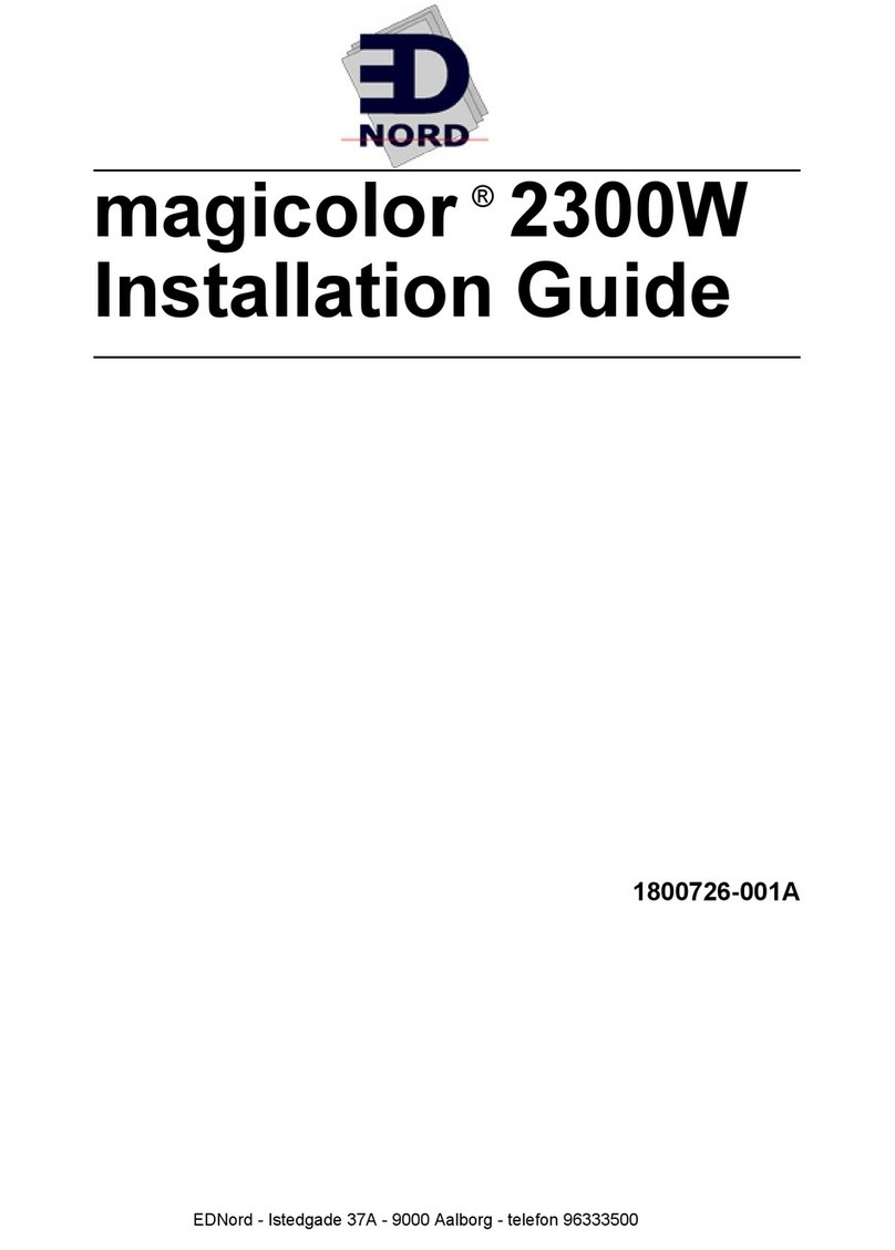 3D Nord magicolor 2300W User manual