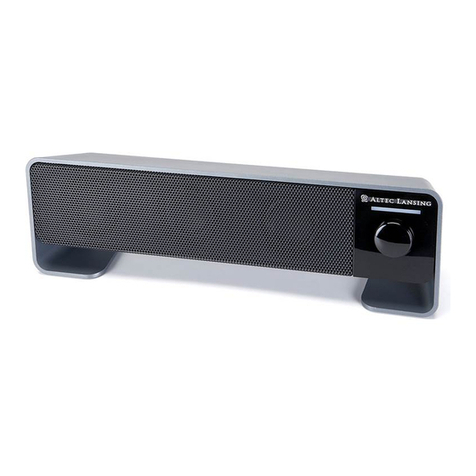 Altec Lansing SoundBar installation guide